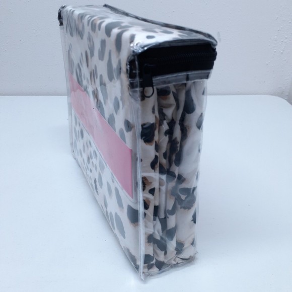 Betsey Johnson Water Leopard Print Duvet Cover & Sham Set Twin - Picture 8 of 10